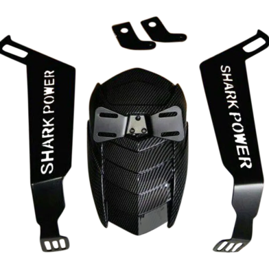 Shark Power Universal Motorcycle Rear Tyre Guard / Mudguard - Premium Quality